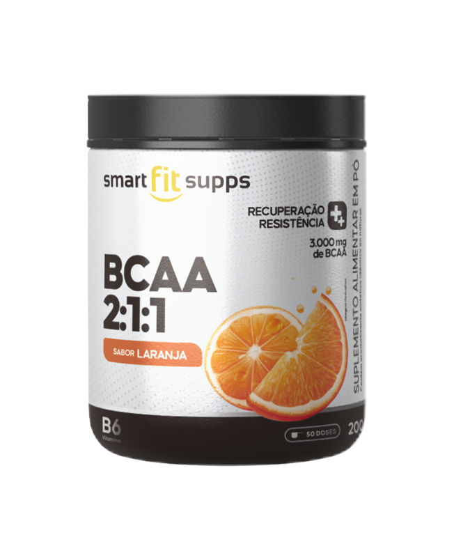 smart fit supps - bcaa laranja - imagem do produto