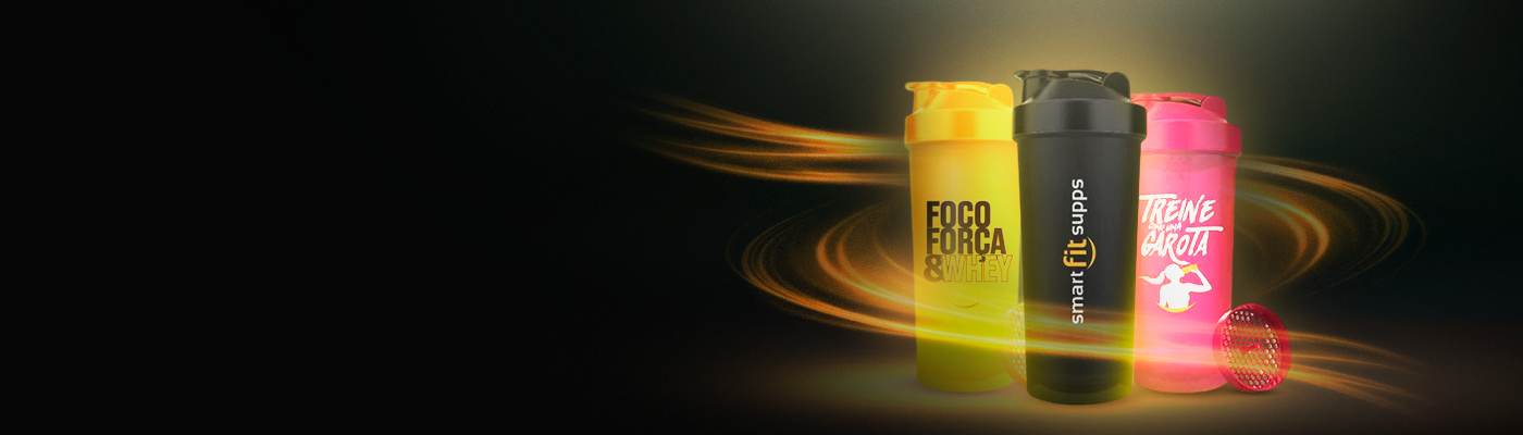 Banner para categoria coqueteleira Smart Fit Supps