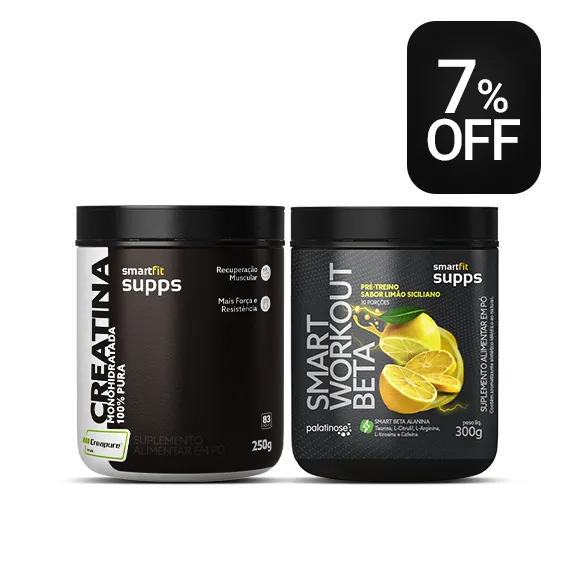 Kit Creatina Creapure + Workout Beta 7% OFF